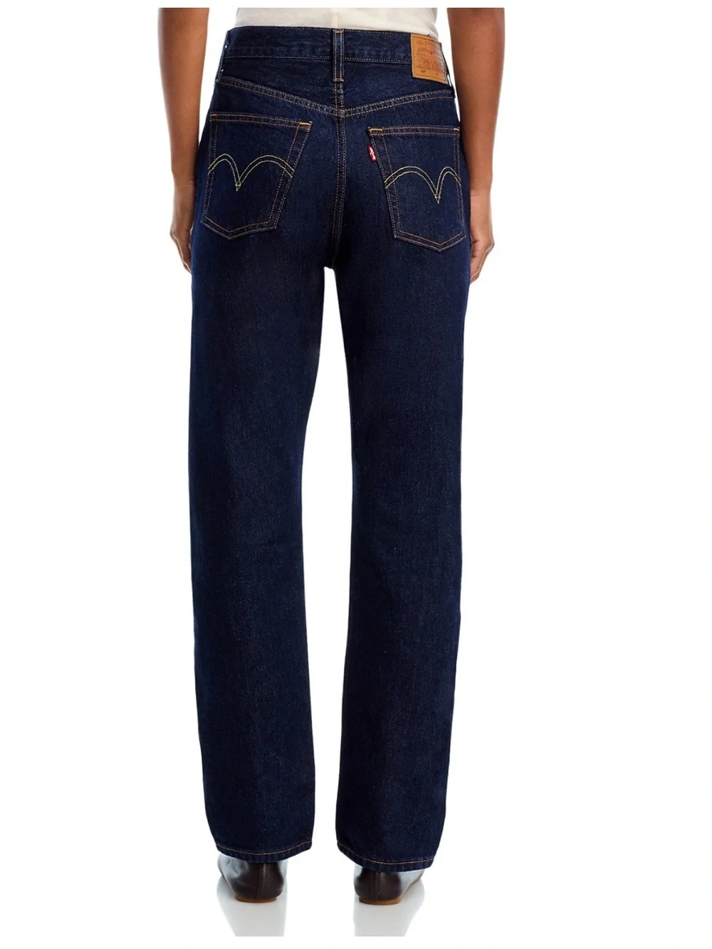 Levi’s 501 High Rise Straight Jeans in Deep Breath - size 26